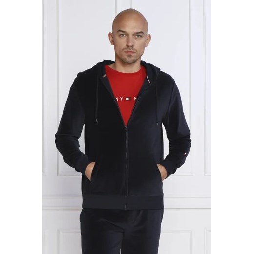 Tommy Hilfiger Bluza VELOUR | Regular Fit Tommy Hilfiger S okazja Gomez Fashion Store