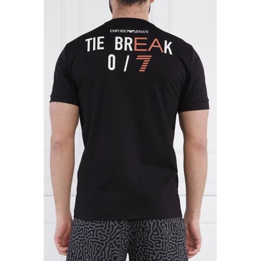 EA7 T-shirt | Regular Fit L promocja Gomez Fashion Store