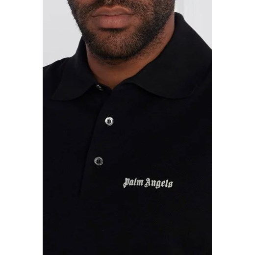 T-shirt męski czarny Palm Angels z krótkim rękawem 
