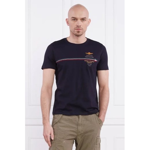T-shirt męski Aeronautica Militare z krótkimi rękawami 