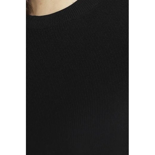 Bluzka damska Hugo Boss z okrągłym dekoltem z poliamidu casual