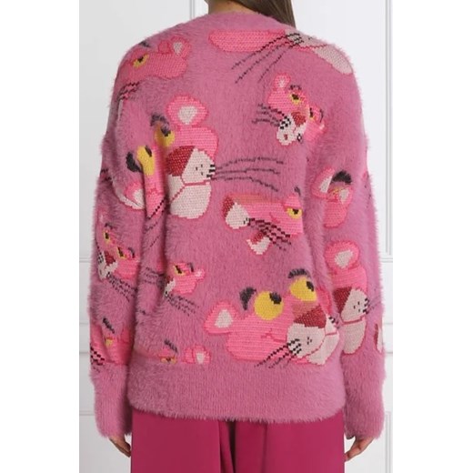 Desigual Sweter | Regular Fit | z dodatkiem wełny Desigual S Gomez Fashion Store promocja