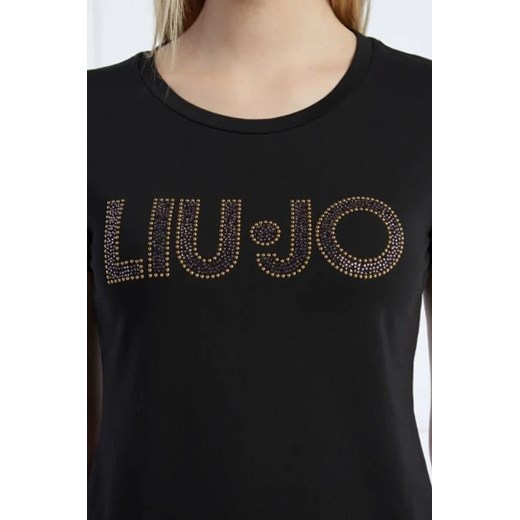Liu Jo Rose T-shirt | Regular Fit M wyprzedaż Gomez Fashion Store