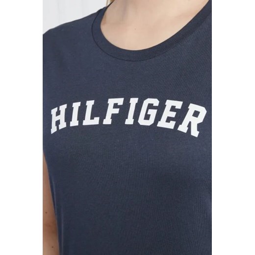 Bluzka damska Tommy Hilfiger z krótkim rękawem z okrągłym dekoltem