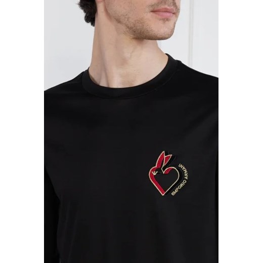 T-shirt męski Emporio Armani z długim rękawem 