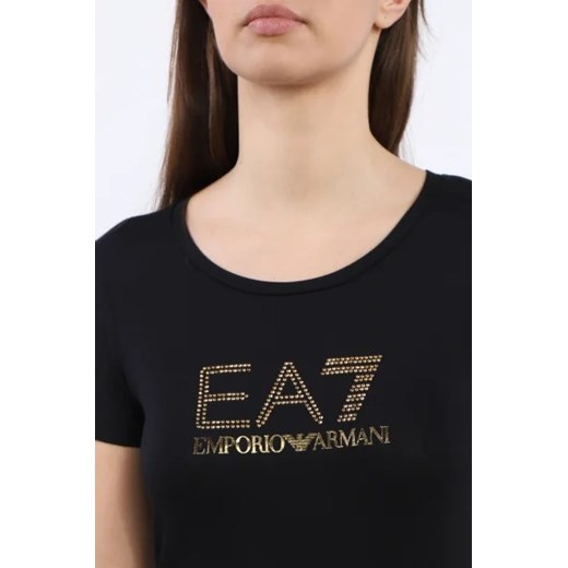 EA7 T-shirt | Regular Fit M okazja Gomez Fashion Store