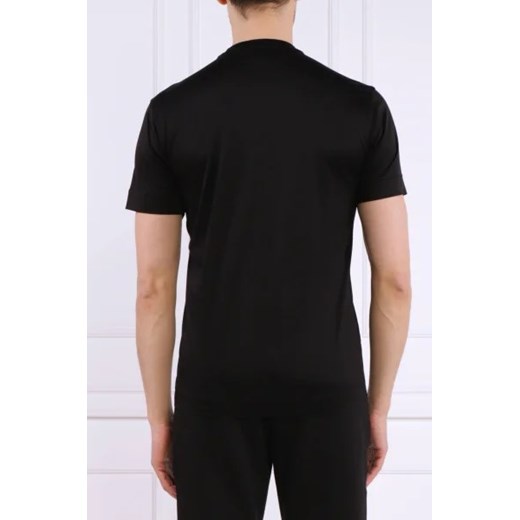 T-shirt męski czarny Emporio Armani z krótkim rękawem