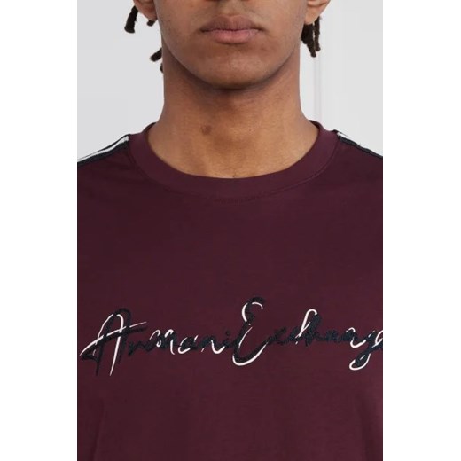 T-shirt męski Armani Exchange z krótkim rękawem bawełniany 