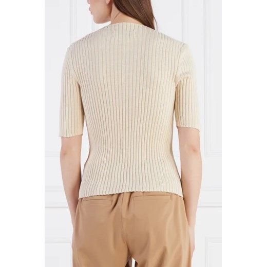 Marc O' Polo Sweter Pullover cropped | Regular Fit | z dodatkiem lnu XS wyprzedaż Gomez Fashion Store