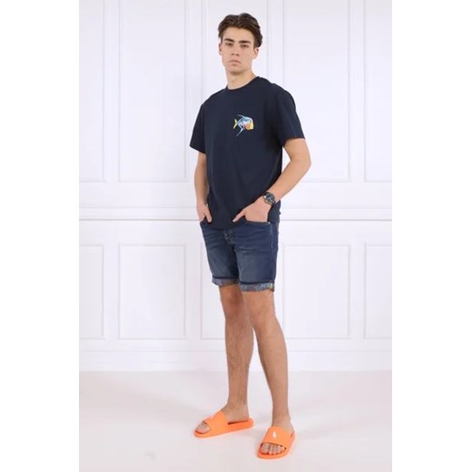 Vilebrequin T-shirt Embroidered Piranhas | Oversize fit S Gomez Fashion Store