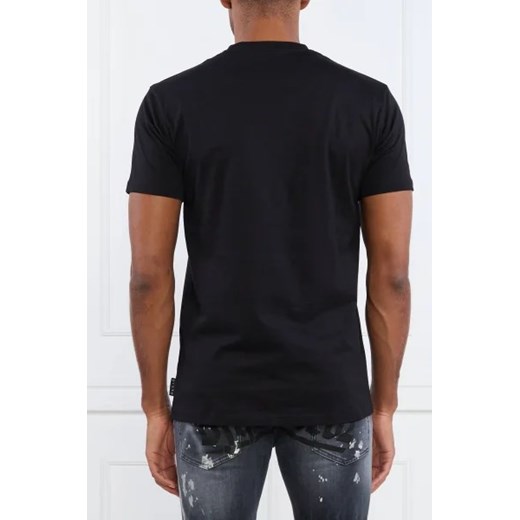 T-shirt męski w nadruki 