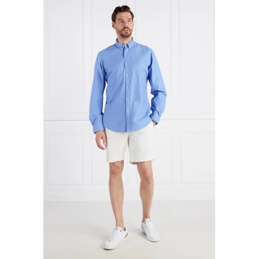 Koszula męska Polo Ralph Lauren z kołnierzykiem button down z długimi rękawami elegancka 