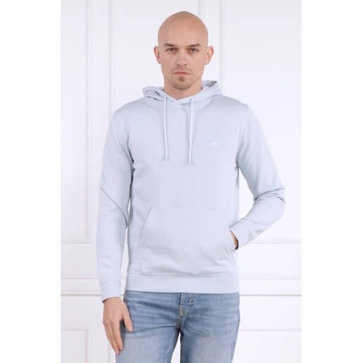 Bluza męska BOSS HUGO niebieska casual 