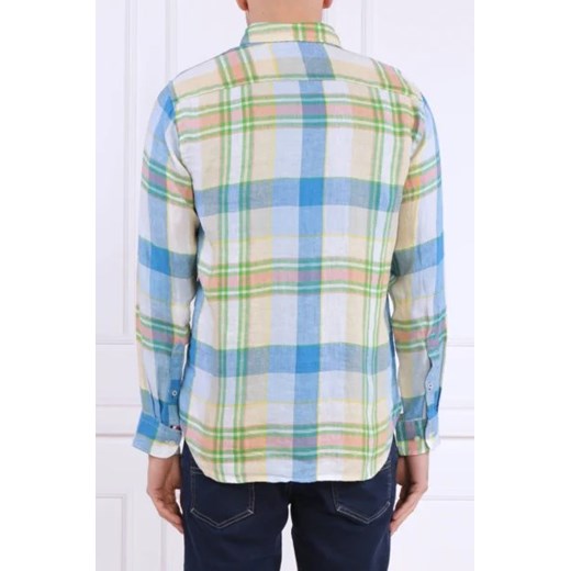 Tommy Hilfiger Lniana koszula | Regular Fit Tommy Hilfiger M promocyjna cena Gomez Fashion Store