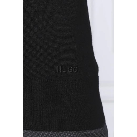 HUGO Wełniany sweter San Cedric-M1 | Regular Fit S Gomez Fashion Store