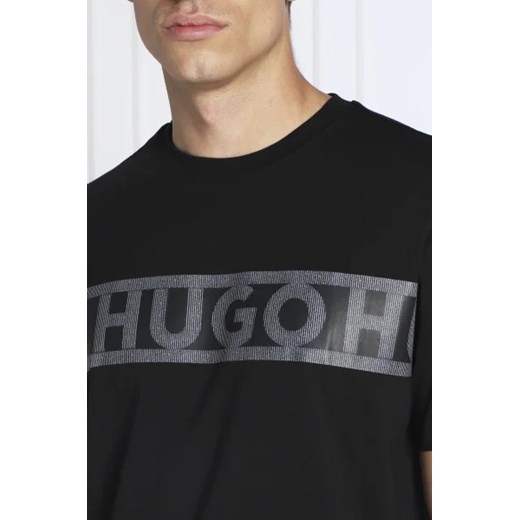 T-shirt męski Hugo Boss z napisami