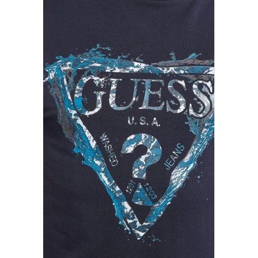 GUESS JEANS T-shirt SPLASH | Slim Fit S okazja Gomez Fashion Store