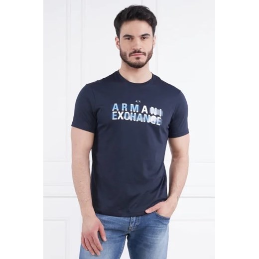 T-shirt męski Armani Exchange z krótkim rękawem