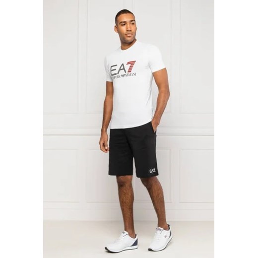 Spodenki męskie czarne Emporio Armani sportowe