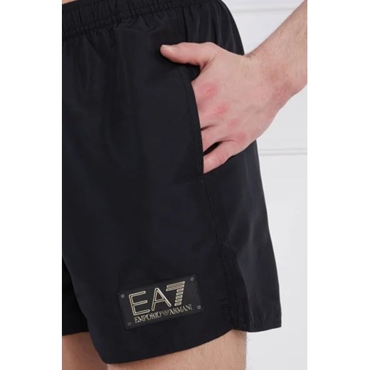EA7 Szorty kąpielowe | Regular Fit 50 wyprzedaż Gomez Fashion Store