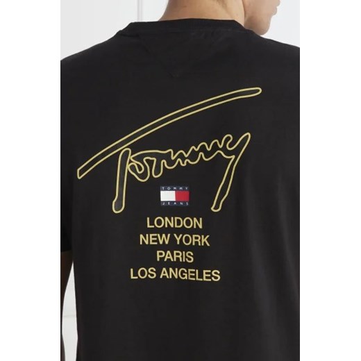 T-shirt męski Tommy Jeans z krótkimi rękawami młodzieżowy 