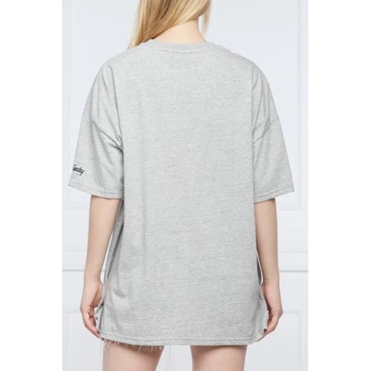 Superdry T-shirt VINTAGE COLLEGIATE | Oversize fit Superdry XXS promocja Gomez Fashion Store