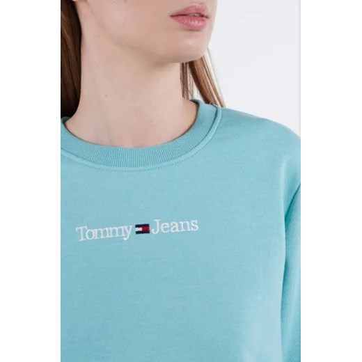 Tommy Jeans Bluza TJW REG SERIF LINEAR CREW | Regular Fit Tommy Jeans M Gomez Fashion Store wyprzedaż