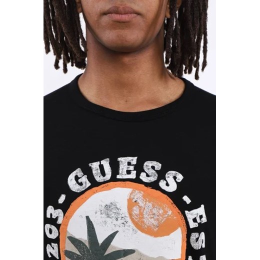 T-shirt męski Guess z krótkim rękawem