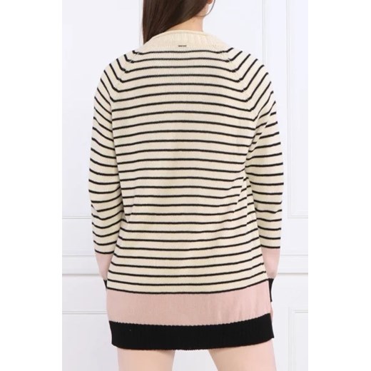 Sweter damski Liu Jo z dekoltem w serek 