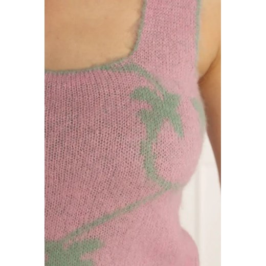 Pinko Top LAURIE | Cropped Fit | z dodatkiem wełny Pinko L wyprzedaż Gomez Fashion Store