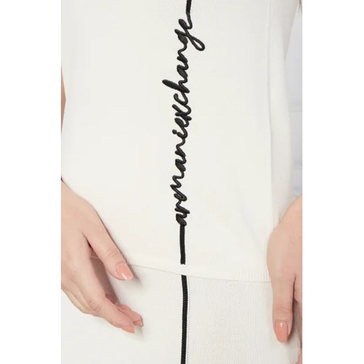 Armani Exchange Bluzka | Regular Fit Armani Exchange XS okazja Gomez Fashion Store