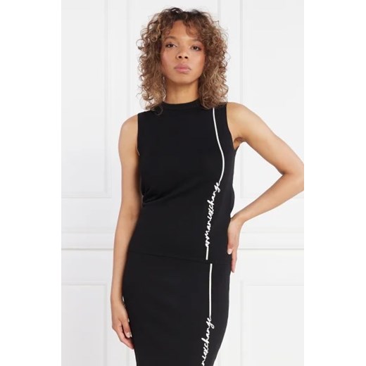 Armani Exchange Bluzka | Regular Fit Armani Exchange L Gomez Fashion Store wyprzedaż