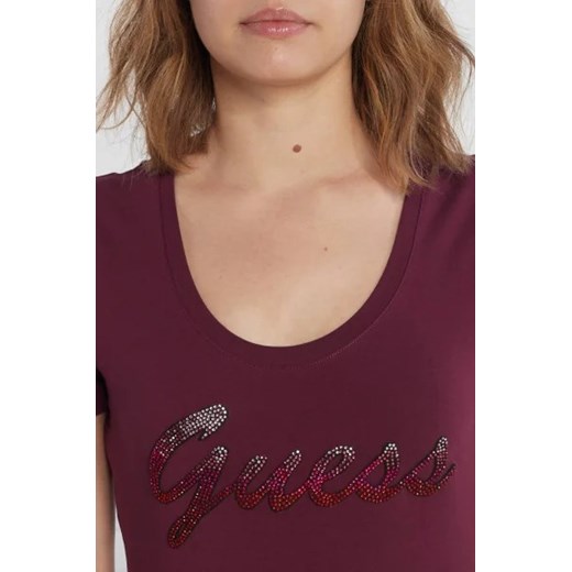 Bluzka damska Guess bawełniana