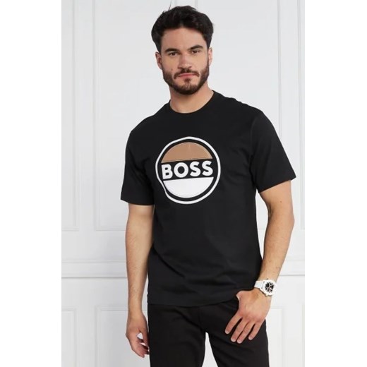 T-shirt męski BOSS HUGO z krótkim rękawem w stylu młodzieżowym