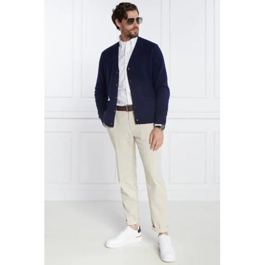 POLO RALPH LAUREN Wełniany kardigan | Regular Fit | z dodatkiem kaszmiru Polo Ralph Lauren S okazja Gomez Fashion Store