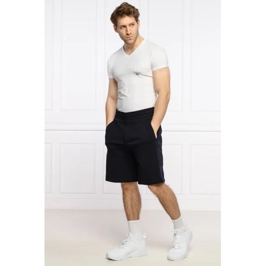 Biały t-shirt męski Emporio Armani z krótkim rękawem