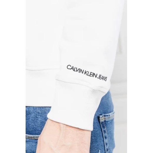 Biała bluza męska Calvin Klein casual 