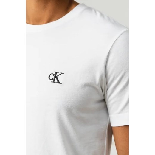T-shirt męski Calvin Klein bawełniany z krótkimi rękawami