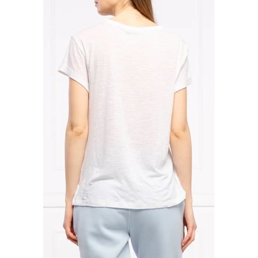 Tommy Hilfiger T-shirt VIKKI | Regular Fit | z dodatkiem lnu Tommy Hilfiger L wyprzedaż Gomez Fashion Store