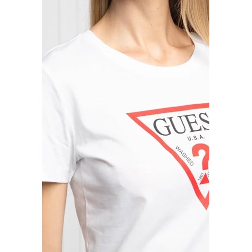 GUESS JEANS T-shirt TATIANA | Regular Fit XS wyprzedaż Gomez Fashion Store