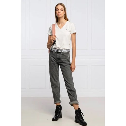 Bluzka damska Tommy Jeans z elastanu