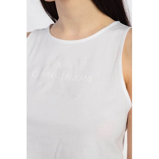 Bluzka damska Calvin Klein bawełniana