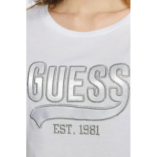 GUESS JEANS T-shirt MARISOL | Regular Fit XS wyprzedaż Gomez Fashion Store