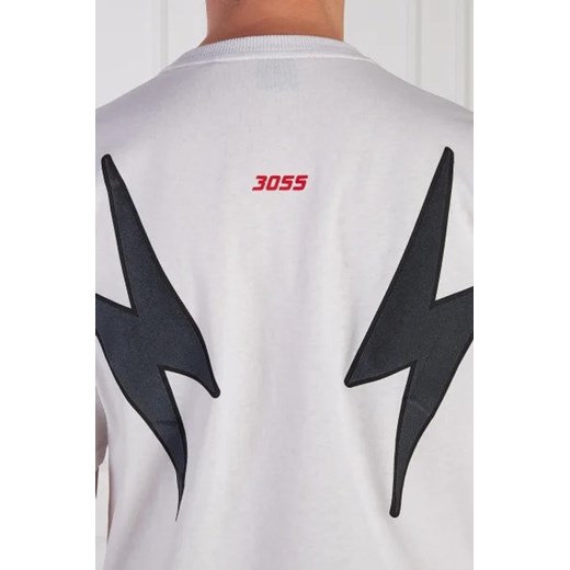 T-shirt męski BOSS HUGO z krótkim rękawem jesienny