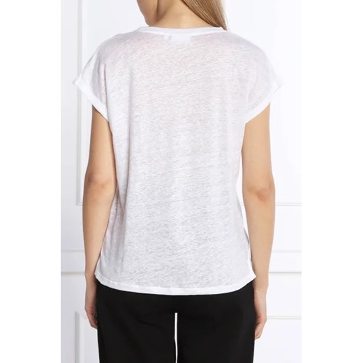 Calvin Klein Lniany t-shirt | Regular Fit Calvin Klein L Gomez Fashion Store okazja