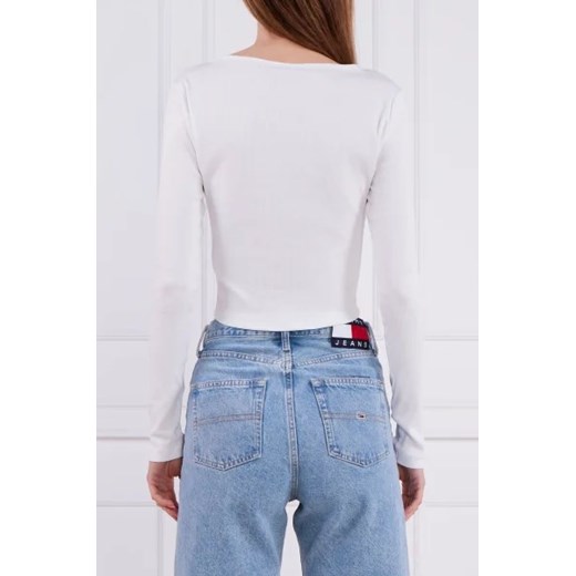 Tommy Jeans Bluzka | Slim Fit Tommy Jeans XS promocyjna cena Gomez Fashion Store