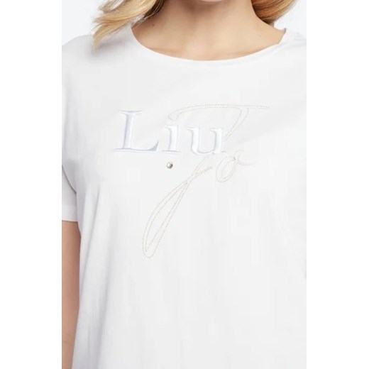 Liu Jo T-shirt | Regular Fit Liu Jo 44 okazja Gomez Fashion Store