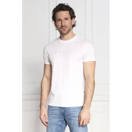 T-shirt męski Guess z krótkimi rękawami