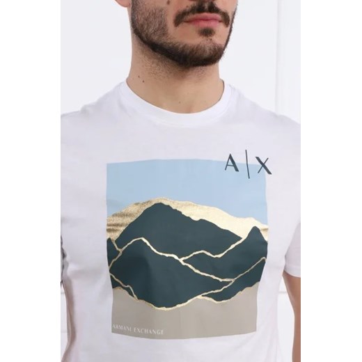 Armani Exchange T-shirt | Regular Fit Armani Exchange M Gomez Fashion Store wyprzedaż