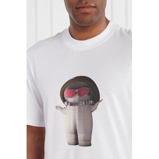 HUGO T-shirt Dampignon | Comfort fit XXL Gomez Fashion Store okazyjna cena